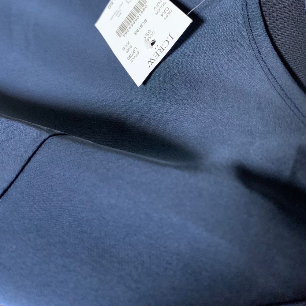 J Crew Factory navy slip dress - Picture 6 of 6